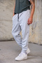 Men's Quarter Shalwar Trousers with Elastic Waist and Cuffs