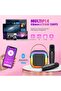 Karaoke machine 2 mics, Bluetooth, DSP. - 3
