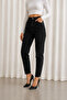 Daisy Women's Black High Waist Lycra Mom Jean Jeans - 5