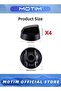 4 Pack Universal Control Knobs Replacement with 12 Adapters for Oven Stove Range - 2