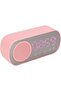 Bluetooth speaker alarm clock, black. - 5