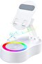 Phone stand wireless speaker, RGB light, 360° foldable.