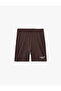Printed Pocketed Lace-Up Waist Sports Shorts
