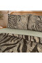 Savage Double 100% Cotton Ranforce Duvet Cover Set Beige 57 Thread (4 Pieces) 200X220 Beige - 2