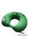 Mavi̇makro Embroidered Travel Neck Pillow Green - 2