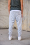Men's Quarter Shalwar Trousers with Elastic Waist and Cuffs - 4