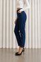 Daisy Women's Dark Blue High Waist Lycra Mom Jean Jeans - 2