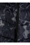 Peak New Season Black Batik Patterned Boys' Puffer Jacket - 3