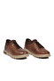 Walnut Genuine Leather Lace-Up Memory Sole Men's Sneaker - 3