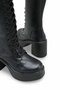 Celeste Lila Women's Heeled Boots 0012304 Black - 5