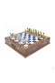Stbrycel Chess with Storage Roman Carved Sc38S - 38cm, Mi Board (124424) - Sc38M
