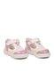 White Pink Glittery Velcro Baby Girl Casual Shoes - 3