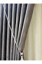 Meva V-106 Anthracite 1/3 Folded Background Curtain Apm - 3