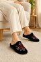 Women's Tile House Slippers Winter Indoor Soft Comfortable Slippers Embroidered Dowry Bundle Slippers - 2