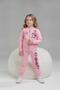 Character Printed Combed Cotton Jacket - Combed Cotton Sweatshirt - Combed Cotton Pants Girls' 3-Piece Set 261010 - 2