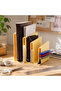 Desktop Bookshelf and Organizer Multi-Compartment Notebook Book Organizer - 4