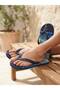 Men's Basic Comfortable Basic Black Flip Flops Beach Slippers Flipflops