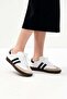 Retro Style Sneaker Non-Slip Sole Suede Toe Sports Shoes - 2