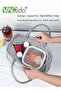 Large-capacity Lunch Box Bag Thickened Material Bento Bag Heat Preservation And Cold Preservation Portable Portable Picnic Bag (Grey) - 6