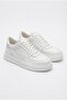 Zrk-Xdx8 High Quality Air White Genuine Leather Men's Sneaker - 3