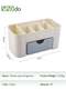Cosmetic Storage Box Office Desktop Storage Multifunctional Jewelry Storage Box with Drawers - 7