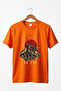 Göktürkçe Arrow and Bow Turkish Path Turkish Motif Horse Warrior Sky God Gives Kut Turkish History Printed 100% Cotton Crew Neck Basic Tshirt