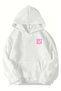 Unisex Oversize Hey Dj! Hoodie (White)