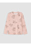 Peak New Season Pink Crew Neck Girls' Pajama Set - 3