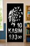 Elasticized School Classroom Door Coverings, 10 November Atatürk, Fabric Door Coverings, Classroom Door, School Event Door Coverings