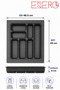 Multi-Purpose Cuttable Drawer Spoon Holder |   Adjustable Cutlery Organizer - 3