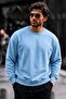 3 Pieces Men's 100% Cotton Regular Fit Basic Sweatshirt - 6