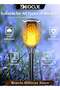 4 Pack Solar Lights for Outdoor Use Flickering Flame Solar Lights for Outside with Waterproof & Auto On/Off Outdoor Solar Lights for Yard Garden & Lawn & Outdoor Decoration - 6