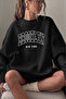 Unisex Printed Crew Neck Sweatshirt