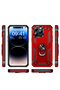 iPhone 15 Pro Case Camera Protector Magnetic Stand Tank Protection Marçev - 3