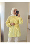 Women's Hijab Tassel Detailed Belted Buttoned Long Sleeve Shirt Tunic