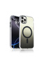 iPhone 16 Pro Case Color Gradient Magsafe Camera Raised Silicone Cover - 3