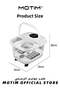Collapsible Foot Spa Massager Machine with Heat and Remote - 7