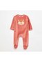 Velour Sleepsuit Pink