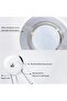 Professional Magnifying Lamp with Stand Adjustable Rolling Floor Stand with 4 Wheels, White Color, Magnify Glass Makeup Intelligent Control Of Led Tattoo Lamp, Beauty Salon Cold Light, 150cm Height - 4