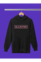 Blackpink K-Pop Band Printed Cotton Long Sleeved 3-Yarn Hooded Sweatshirt - 2