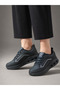 High Sole Sneaker Sports Shoes with Air Sole Detail, Lace-Up, Lightweight and Comfortable, Comfortable Daily Walking Shoes