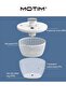 Salad Spinner with Colander 6L Salad Washing Machine for Fresh Crisp Clean Salad Veggie Fruit - 5