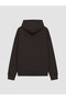 Rmz Gi̇yi̇m Farkiyla Hooded Soft Touch Loose Fit Women's Zippered Sweatshirt - 8
