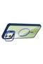 Galaxy A06 Case with Camera Stand, Magsafe Supported, Transparent Back, Silicone Cover - 3