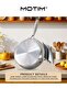 30cm Stainless Steel Frying Pan with Non Slip Handle Induction Hob Compatible Non Stick Coating Easy Cleaning Even Heat Distribution - 4
