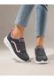 High Sole Sneaker Sports Shoes with Air Sole Detail, Lace-Up, Lightweight and Comfortable, Comfortable Daily Walking Shoes - 2