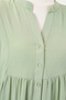 Women's Patterned Hijab Dress 1010 - E.Green - 2