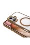 iPhone 16 Case Magsafe Transparent Back Face Camera Raised Silicone Cover - 6