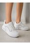 High Sole Sneaker Sports Shoes with Air Sole Detail, Lace-Up, Lightweight and Comfortable, Comfortable Daily Walking Shoes - 3