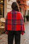 Plaid Pattern Long Winter Shawl 190X70 cm - 2
